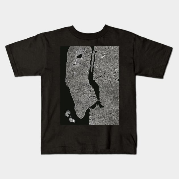 new york nyc Kids T-Shirt by ol1ie